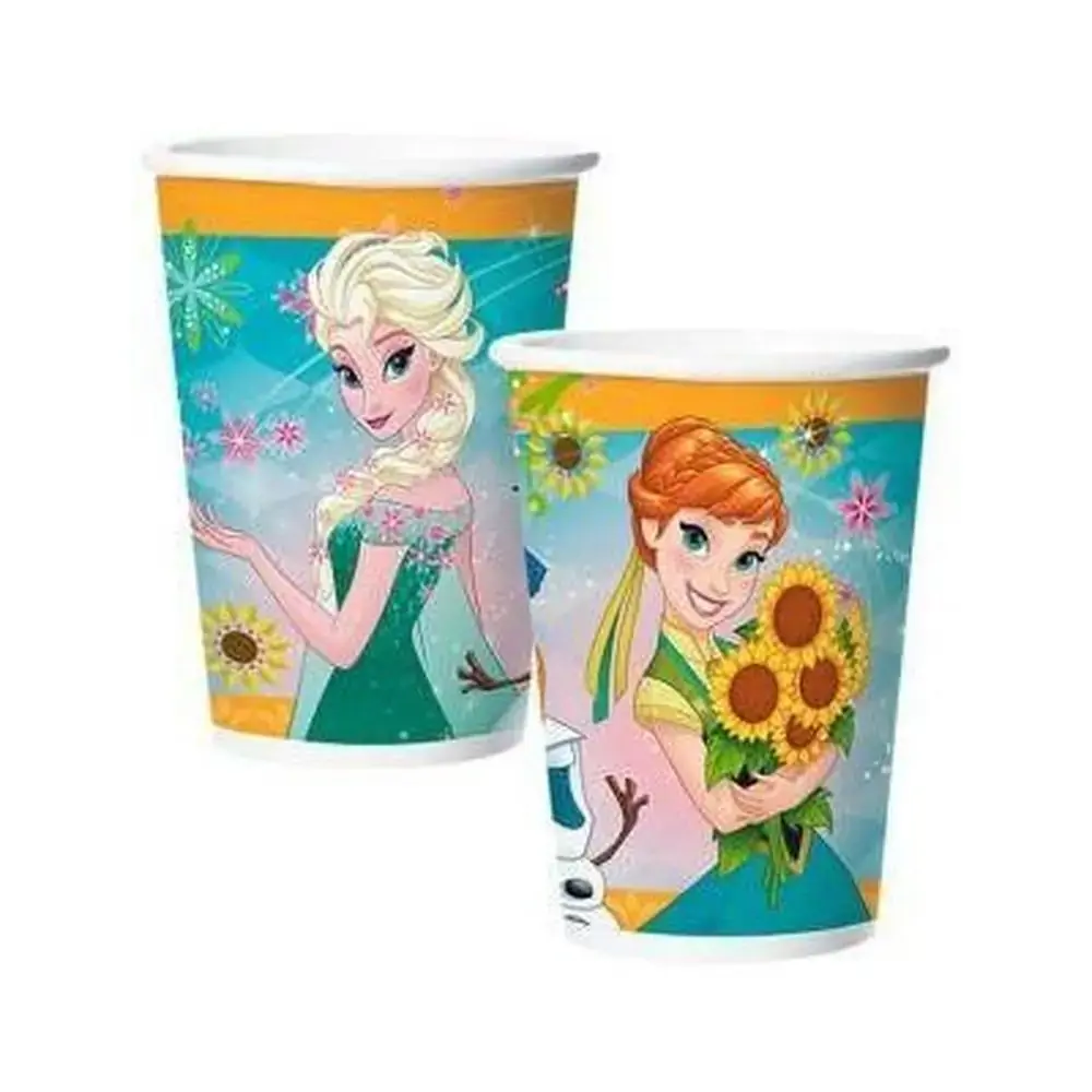 Copo Papel Regina R267 C/8 Frozen Febre