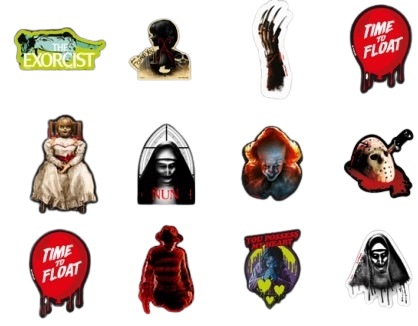 Mini Personagem Horror C/12 Regina Festas