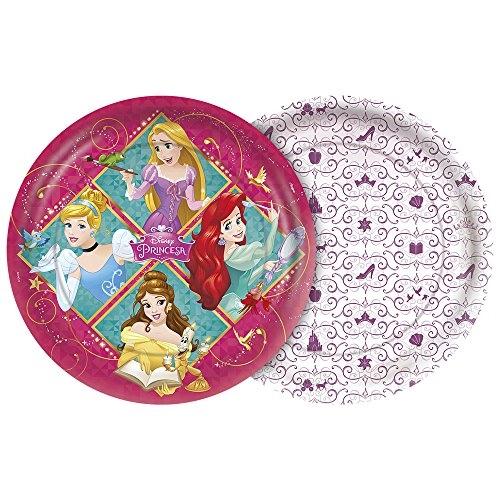 Prato Regina R271 Princesas Amigas 18cm 8unid