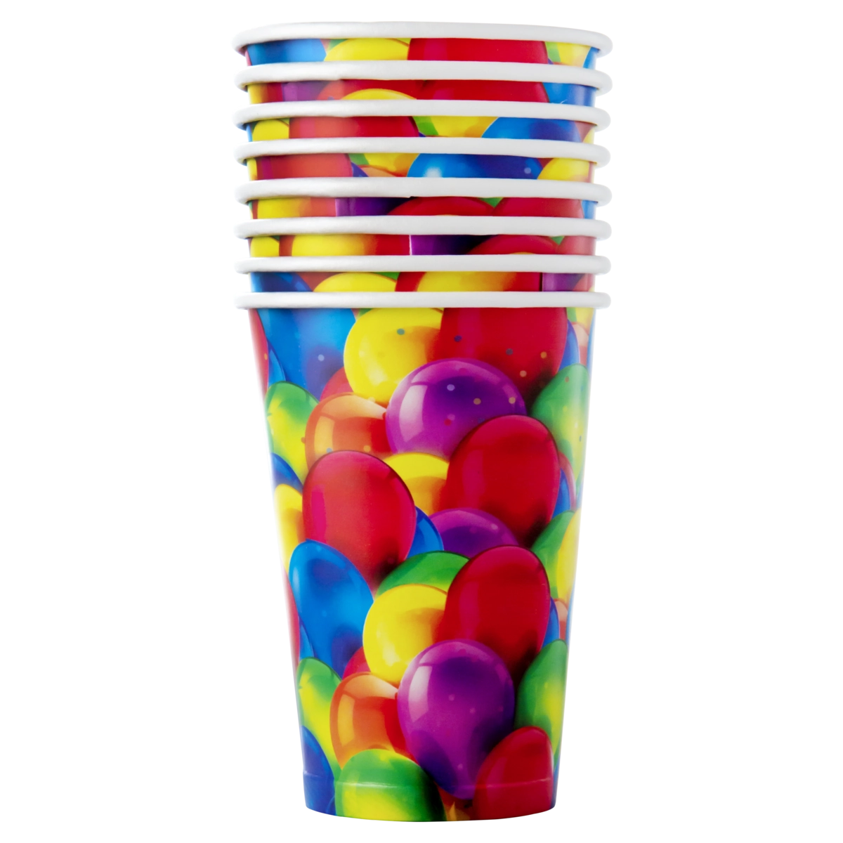 Copo Papel Descartável Balões 180ml Regina 8 Unidades