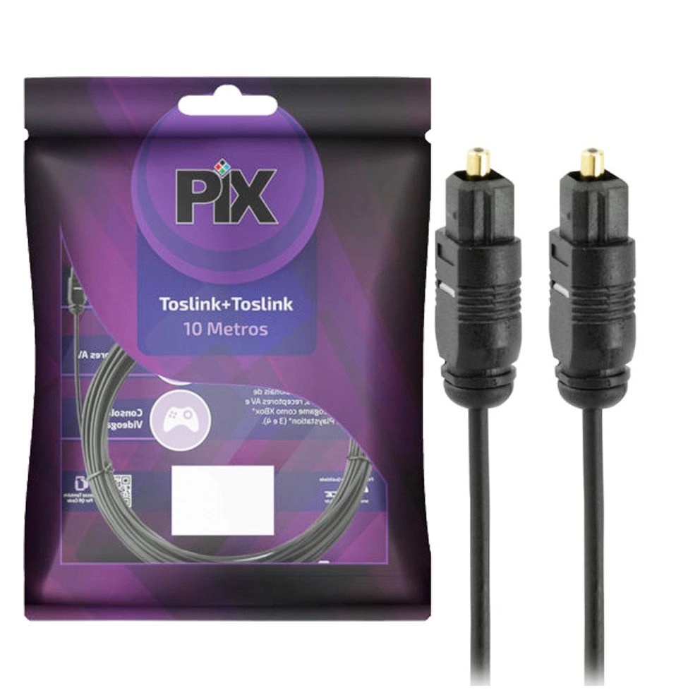 Cabo Optico Toslink Profissional 10m 018-9006