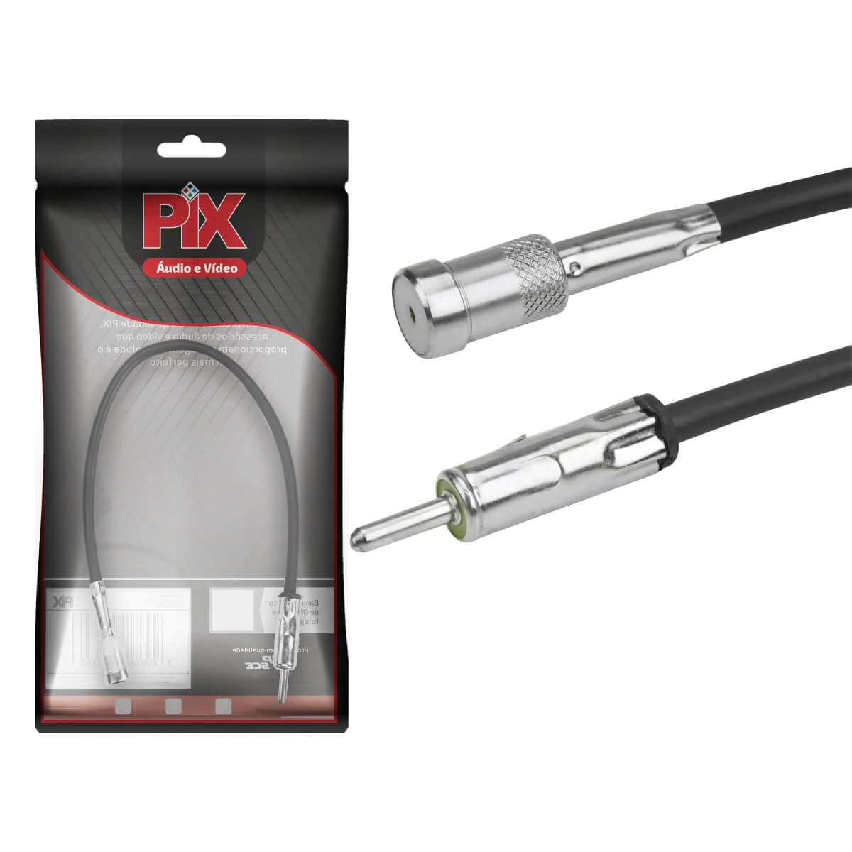 Plug Adaptador De Antena Universal Cb90 Todas Marcas - 20cm