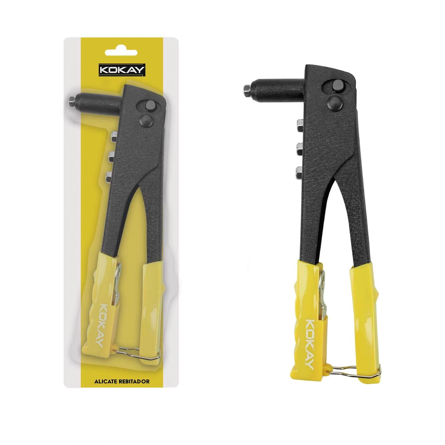 Alicate Rebitador Manual Com 4 Bicos - Kokay