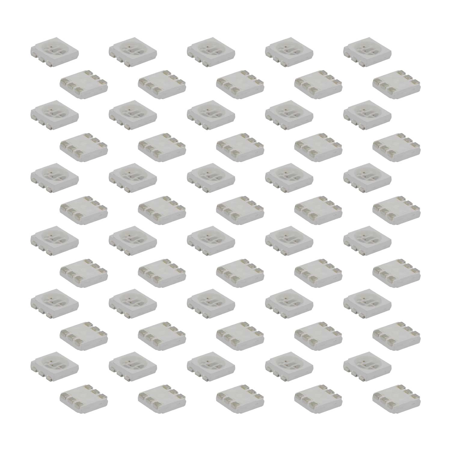 100x Led Smd 5050 Vermelho -2.0-2.4v 60 Mah 620-630 2000 Mcd