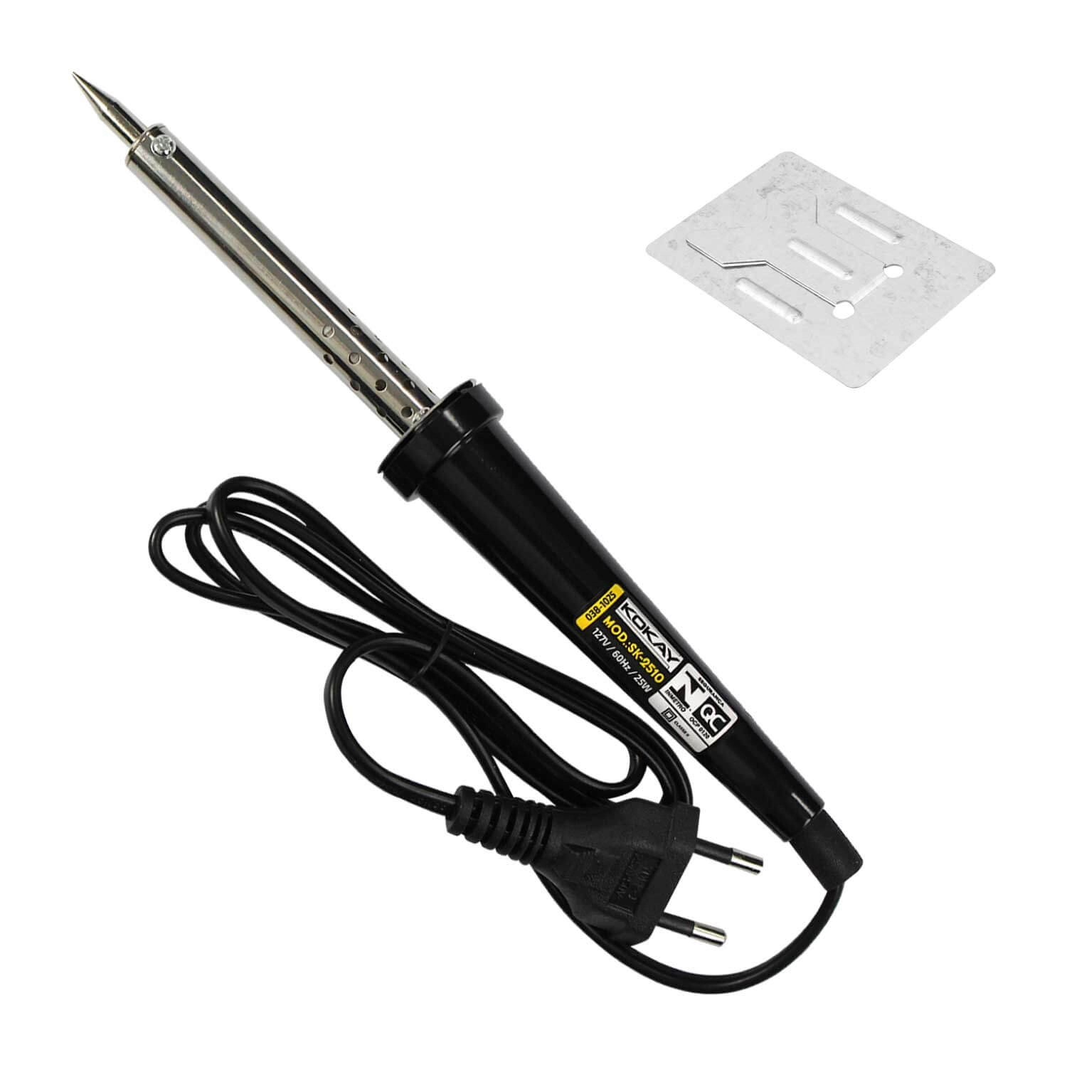 Ferro De Solda 25w 127v Ideal Para Reparos - Kokay Sk-2510