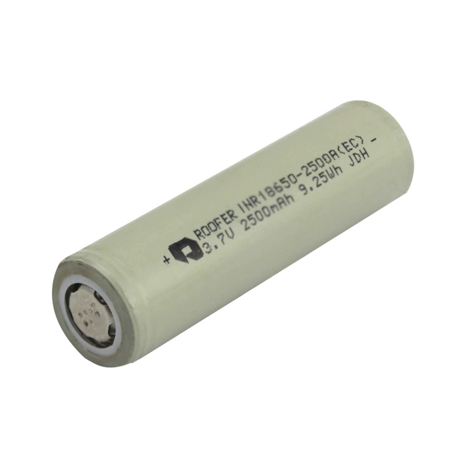 Bateria Cr18650 3,7v 2500mah Recarregável 18650