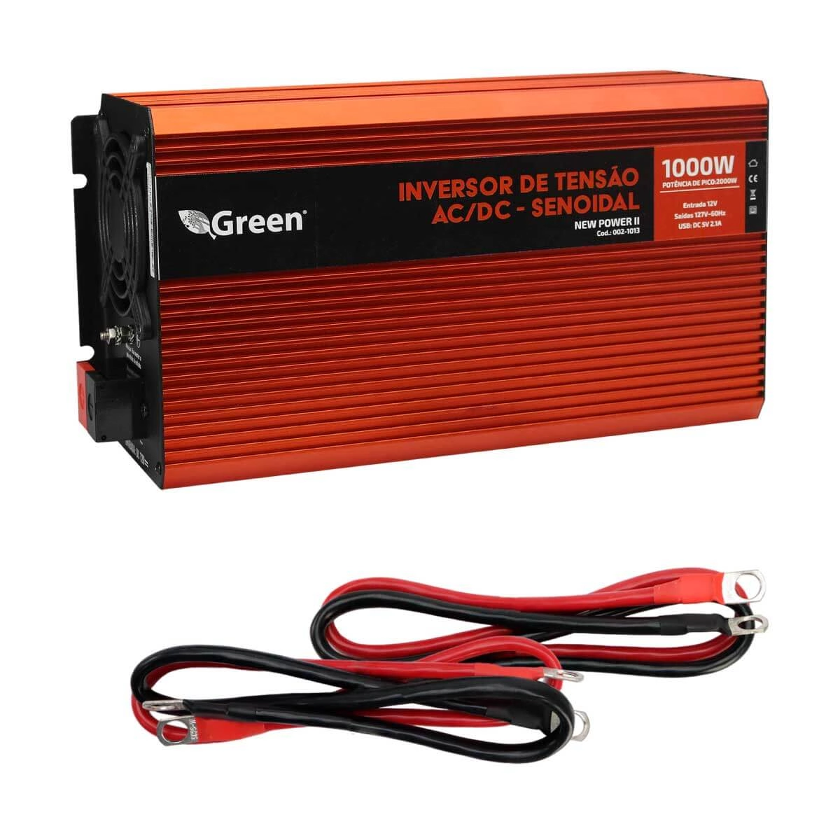 Inversor Off Grid Solar 12v - Senoidal 1000w 3 Anos garantia