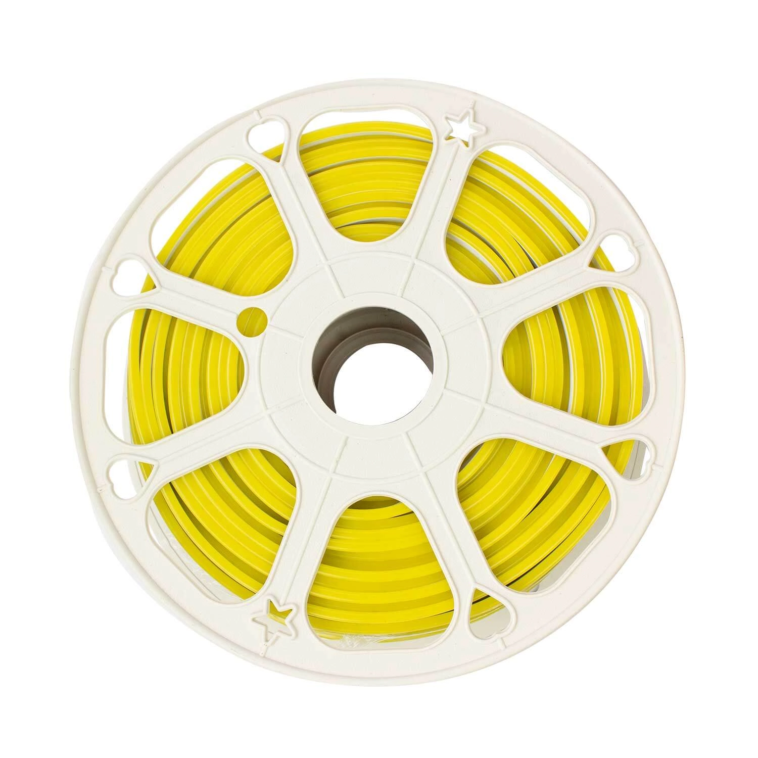 Mangueira Led Neon Dourado Flexível 12v - 50 Metros