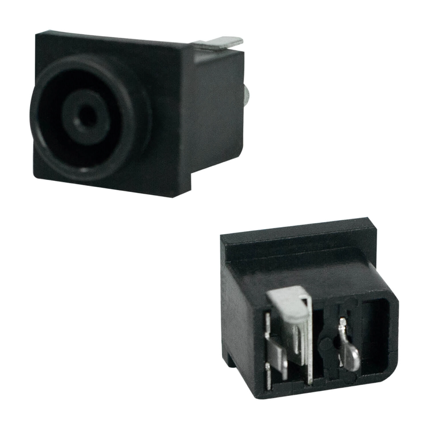 Conector Jack Da Fonte 3 Pinos Power Tv Monitor