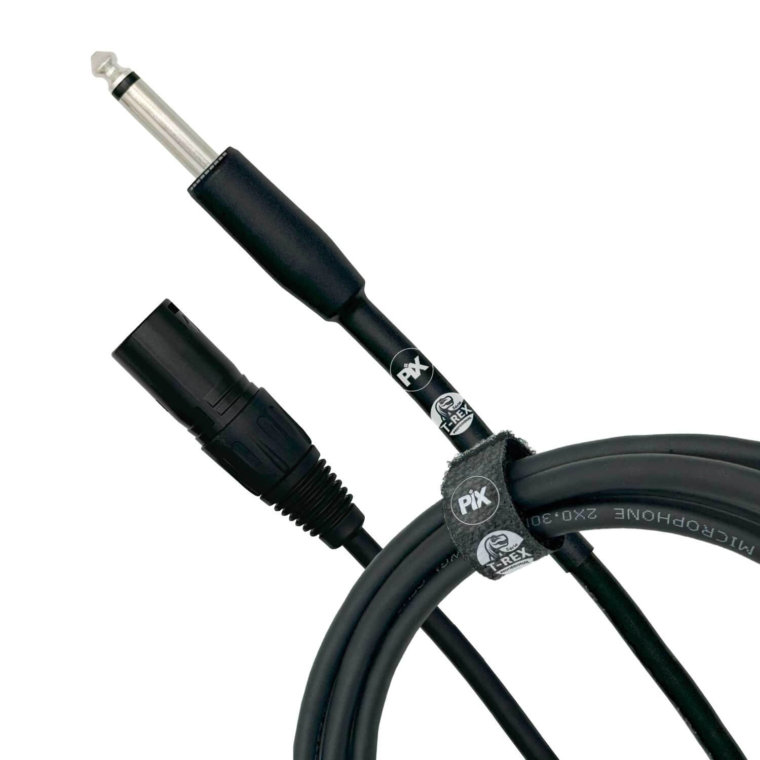 Cabo P10 Mono Para Xlr Macho 10 Metros Profissional