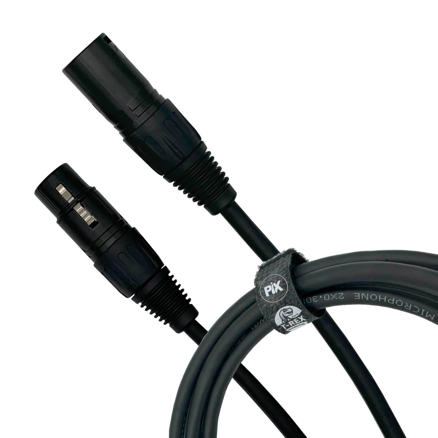 Cabo Xlr Macho Para Xlr Fêmea 5 Metros Profissional