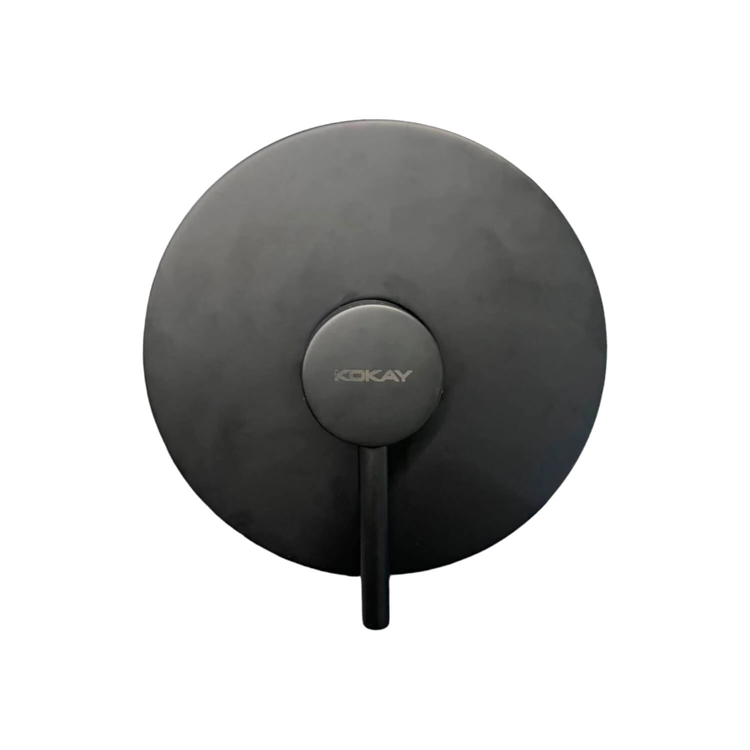 Acabamento E Registro Monocomando Base Redonda Fs008-b Preto