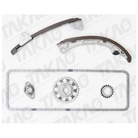 Kit Corrente de Distribuição Completo TOYOTA COROLLA/FIELDER com Retentor - TAKAO KCRTO18