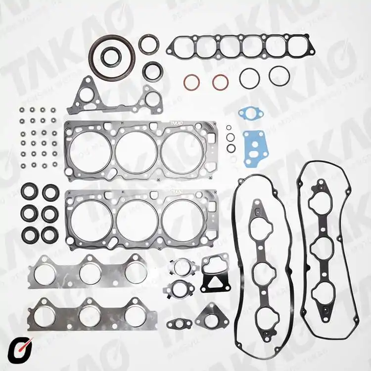 Jogo de Juntas do Motor MITSUBISHI L200/PAJERO Metal com Retentor - TAKAO JCRMI35B