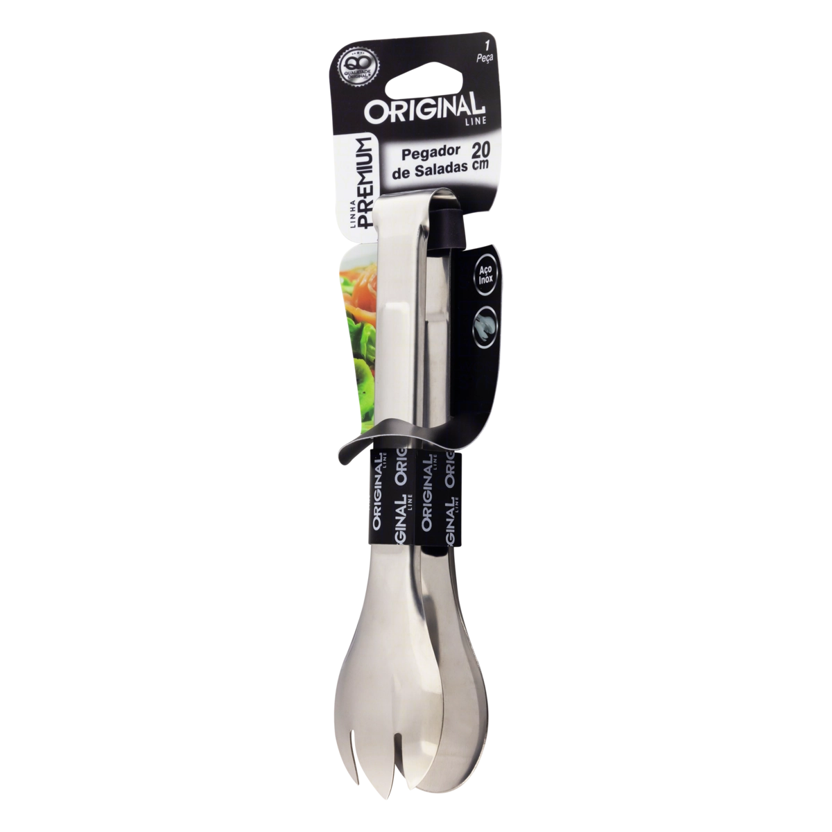 Pegador Inox Para Salada Original Line Premium