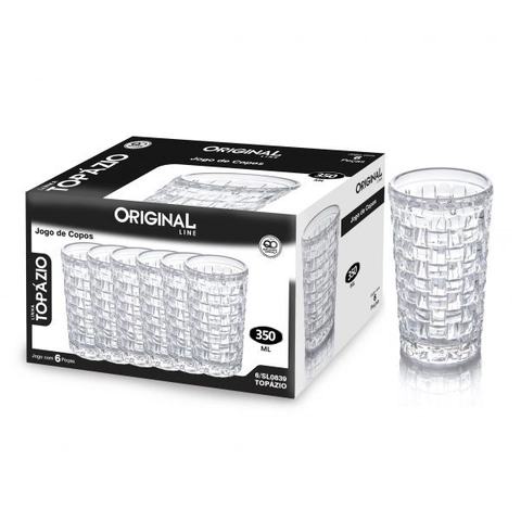 Copo 350 Ml Linha Topazio Original Line