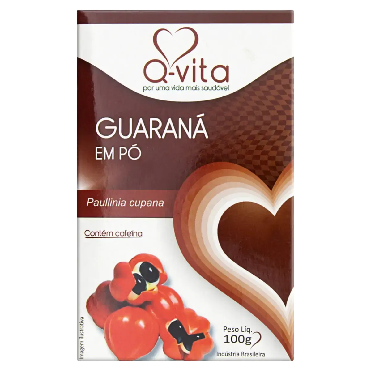 Guaraná Pó Q Vita Caixa 100g