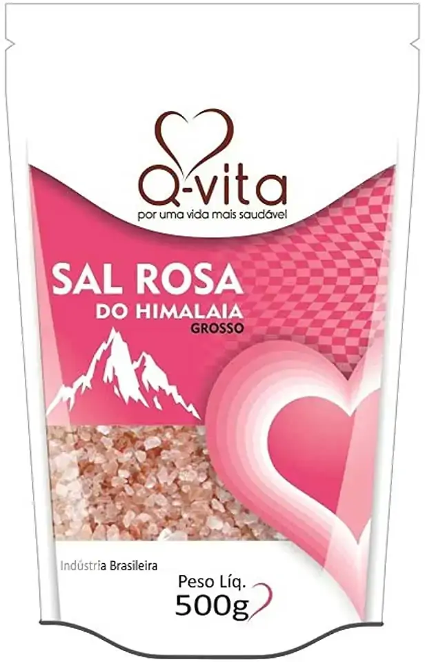Sal Rosa Do Himalaia Grosso 500g Q Vita