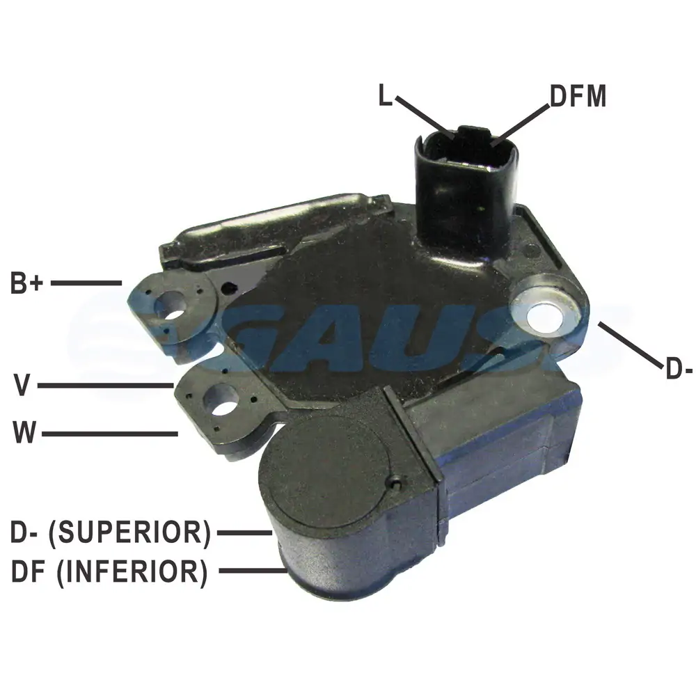 Regulador de Voltagem do Alternador sem Ar-condicionado - GAUSS GA984