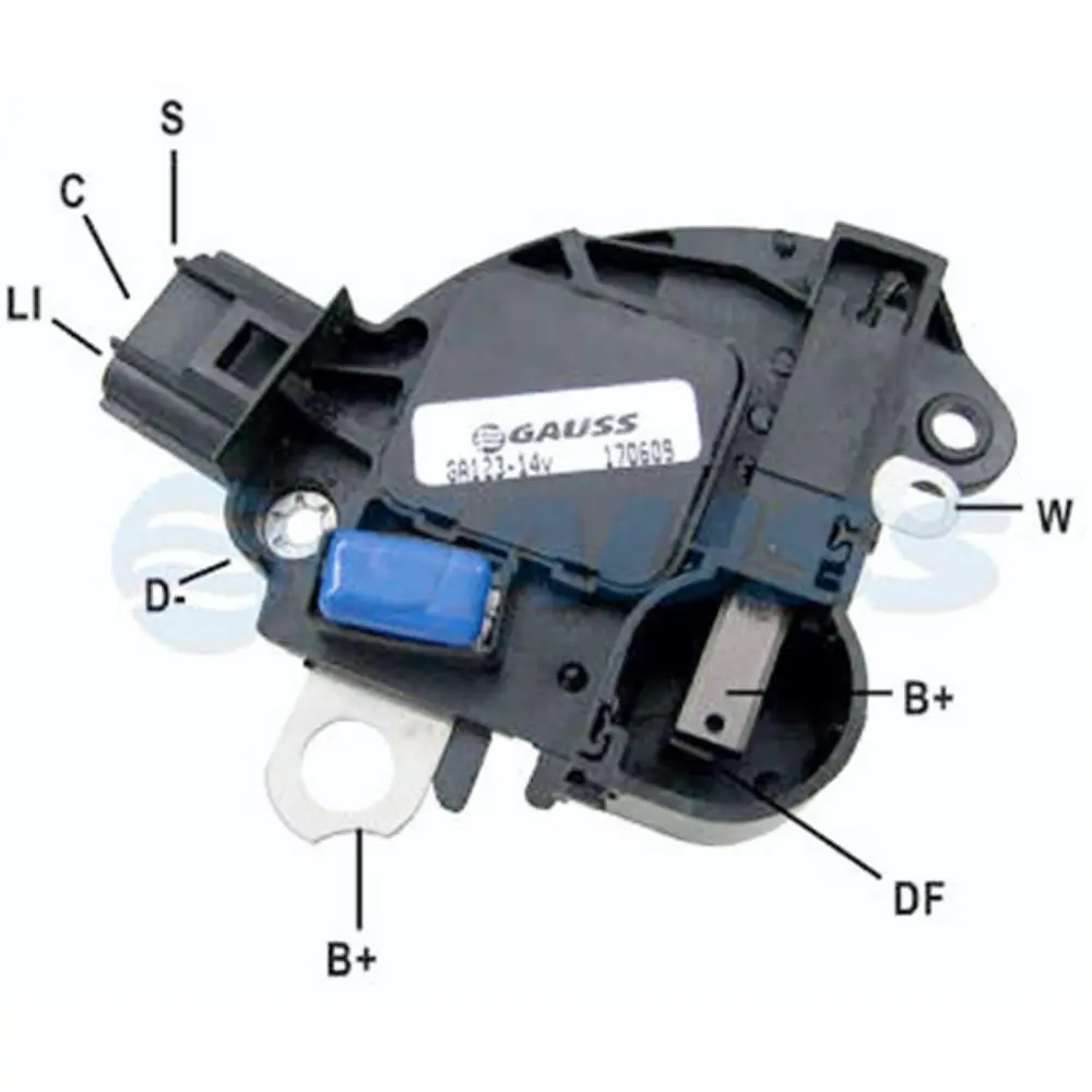 Regulador de Voltagem do Alternador - GAUSS GA123