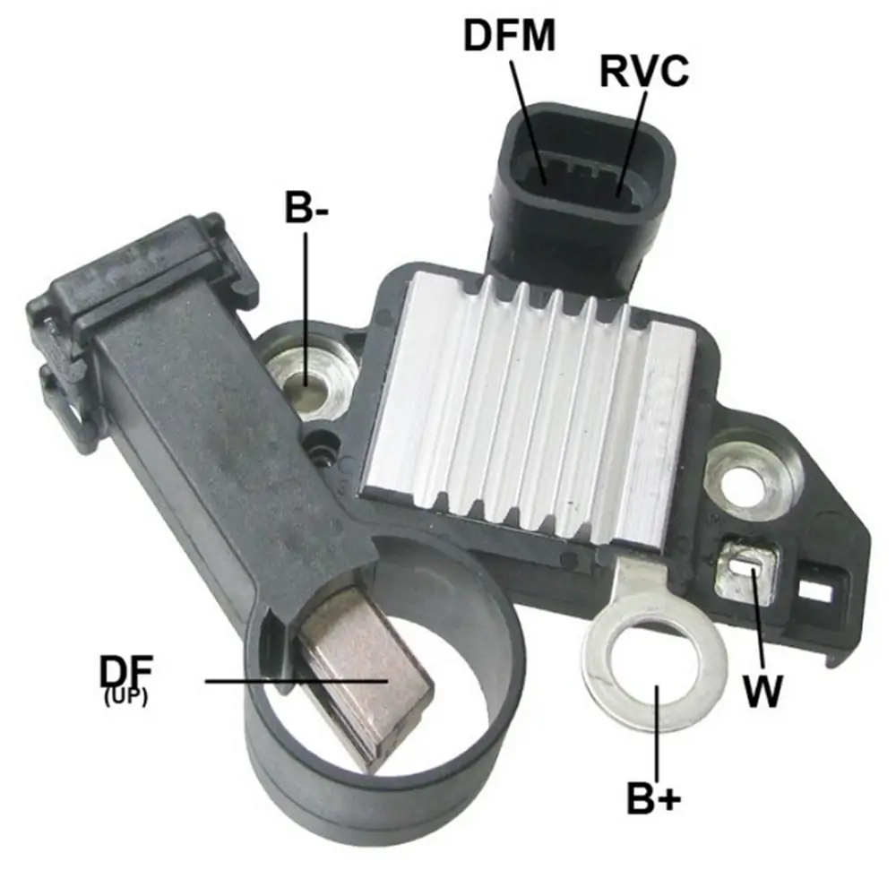 Regulador de Voltagem do Alternador 12/14V Sistema Delco - GAUSS GA712