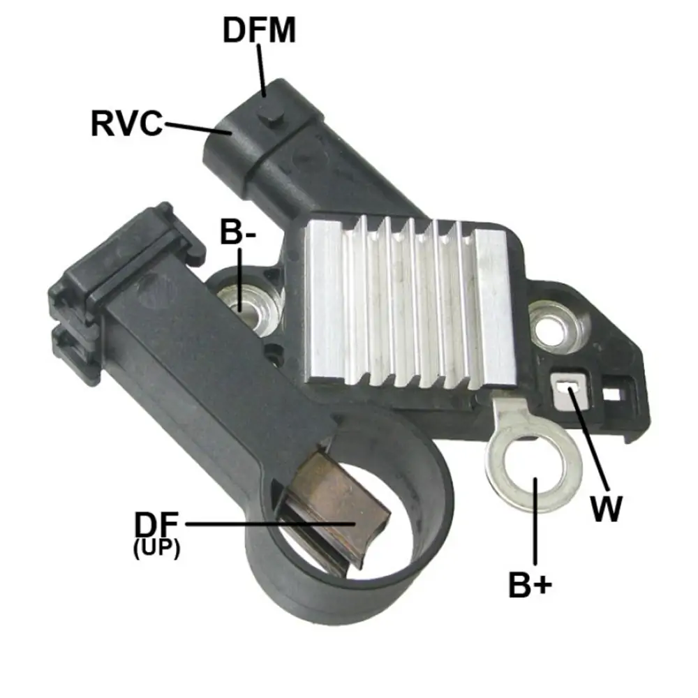 Regulador de Voltagem do Alternador 14V Sistema Delco - GAUSS GA941