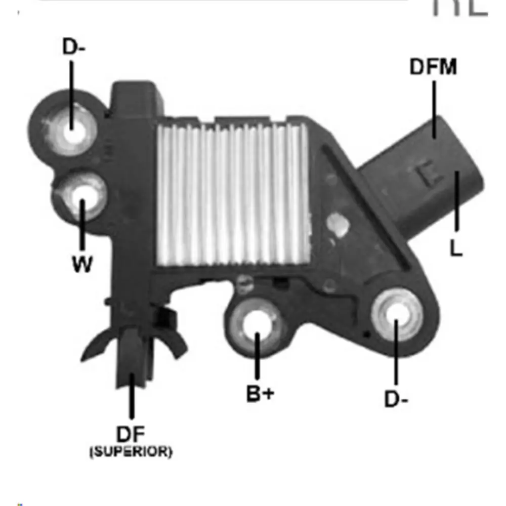 Regulador de Voltagem do Alternador - GAUSS GA338