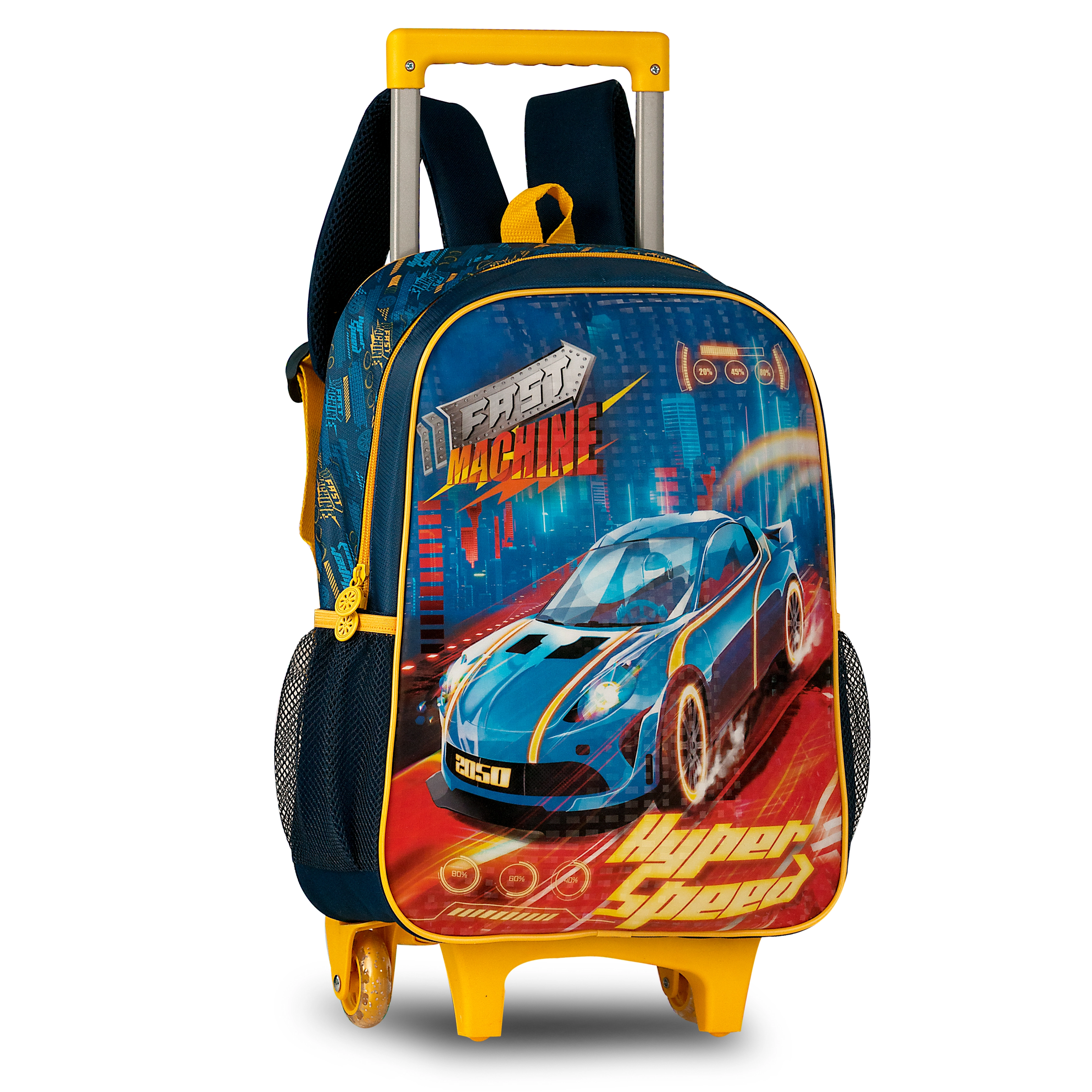 Mochila Roda Infantil Masculina Machine Fm23030k Clio