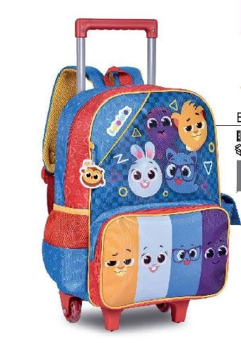 Mochila C/carrinho Bolo Fofos Ref.bf23145k