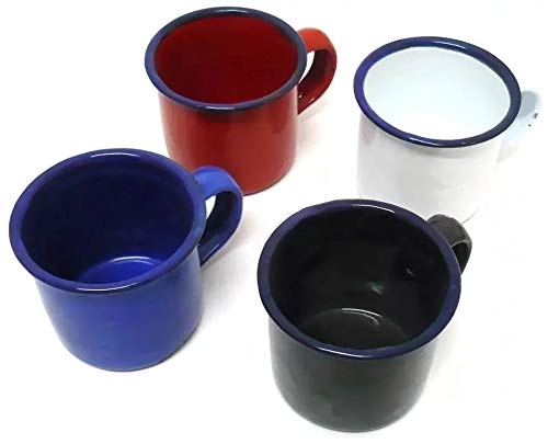 Cj De Caneca Esmaltada 240ml 4p Wincy