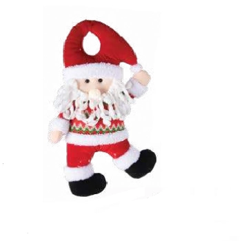 Enf Natal Papai Noel Chapeu Vazado 44cm Ntd1081 Rio De Ouro