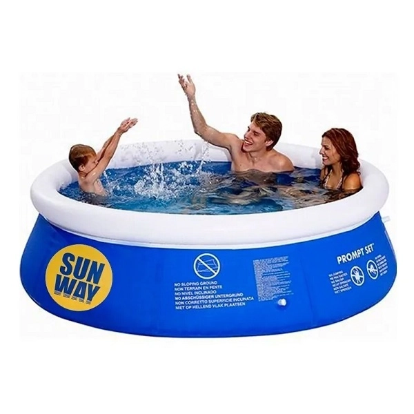Piscina Infl 2490l 240x63 Pvc Sun