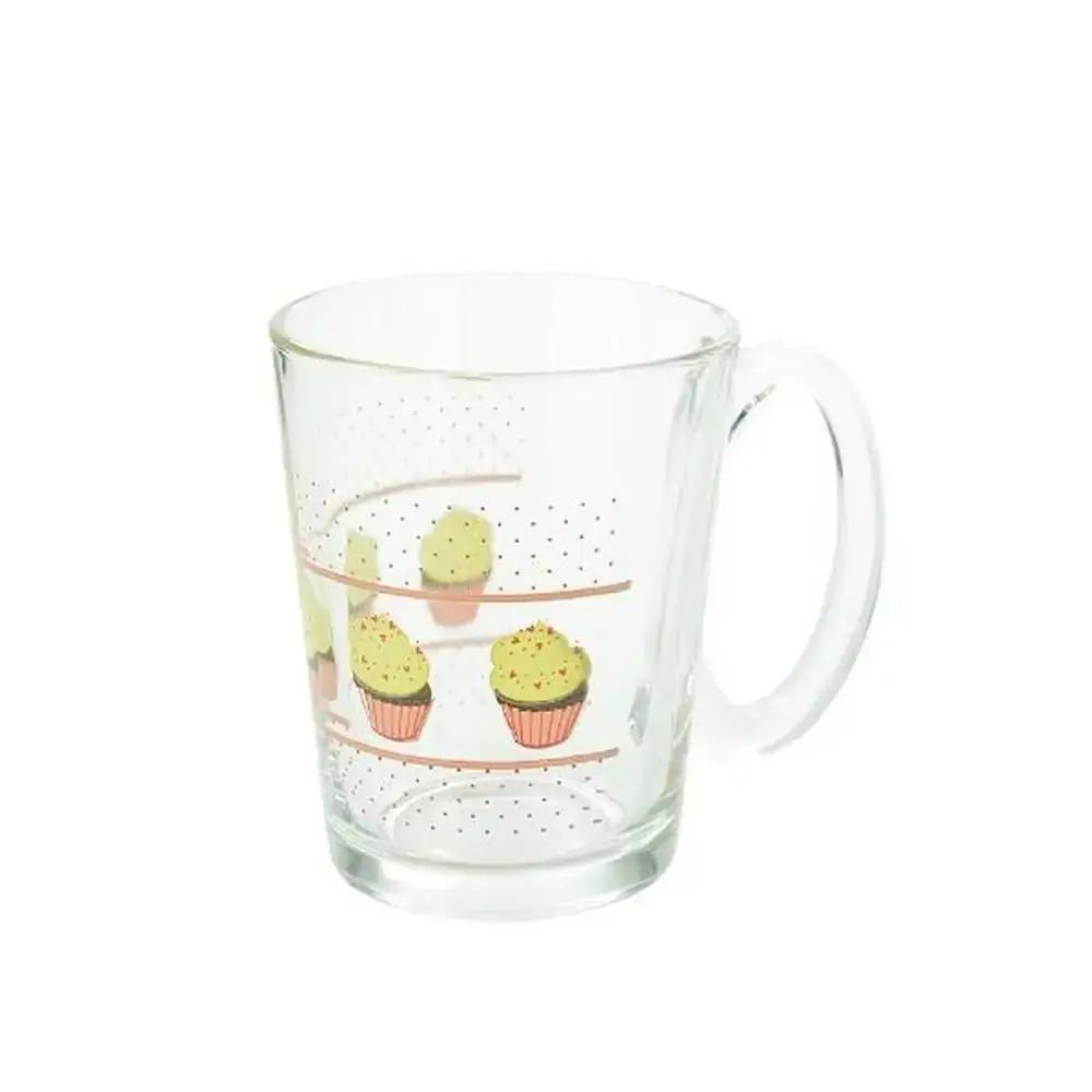 Caneca 345ml Vidro Dec. Vda09012