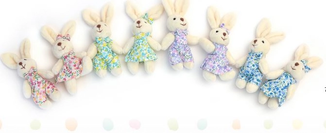 Coelho Bunny Liten Sort 14cm Ref.eap12008