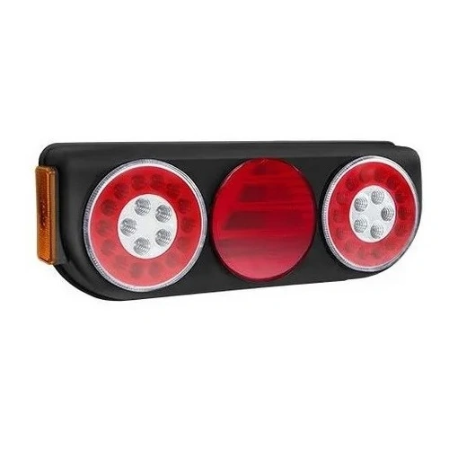Lanterna Traseira Lado Esquerdo Cristal com Lâmpada 24V - ASPOCK 1110000