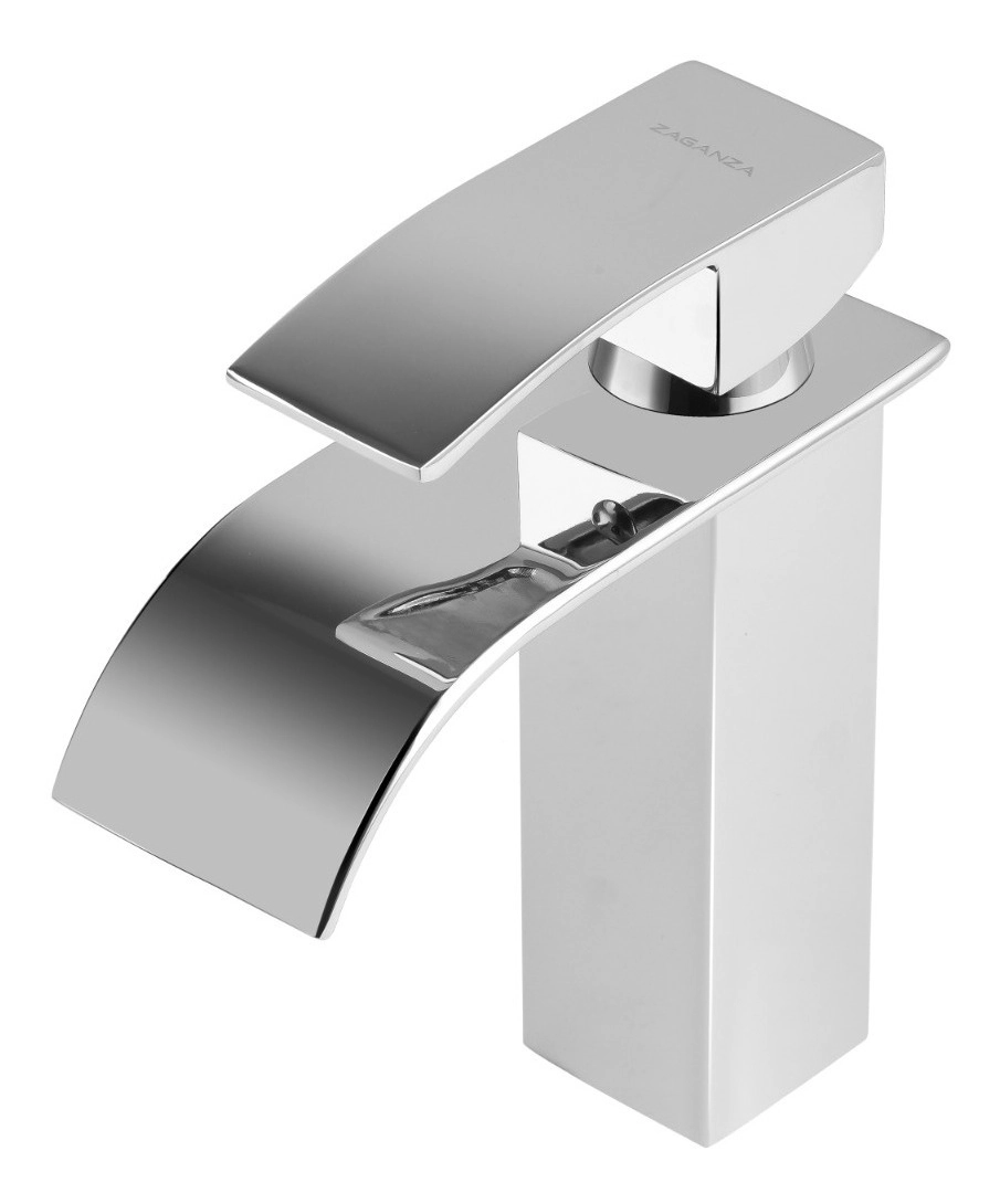 Torneira Cascata Banheiro Baixa Quadrada Monocomando Za-703