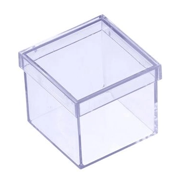 Lemb Cx Quad 06x06cm X10 Plastqualy Tp/transp 55210
