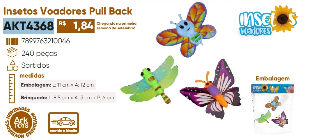 Insetos Voadores Ref.akt4368