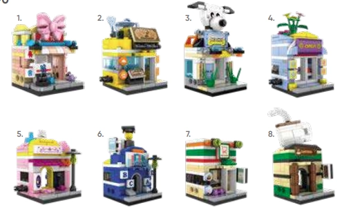 Brinq Inblox Minha Cidade Sort Ark Akt446