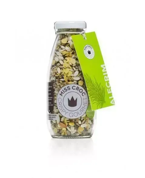 Granola Crispy Alecrim Sem Glúten Garrafa Miss Croc 150g