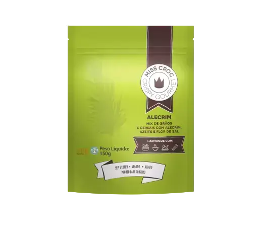 Granola Crispy Alecrim Sem Glúten Sachê Miss Croc 150g