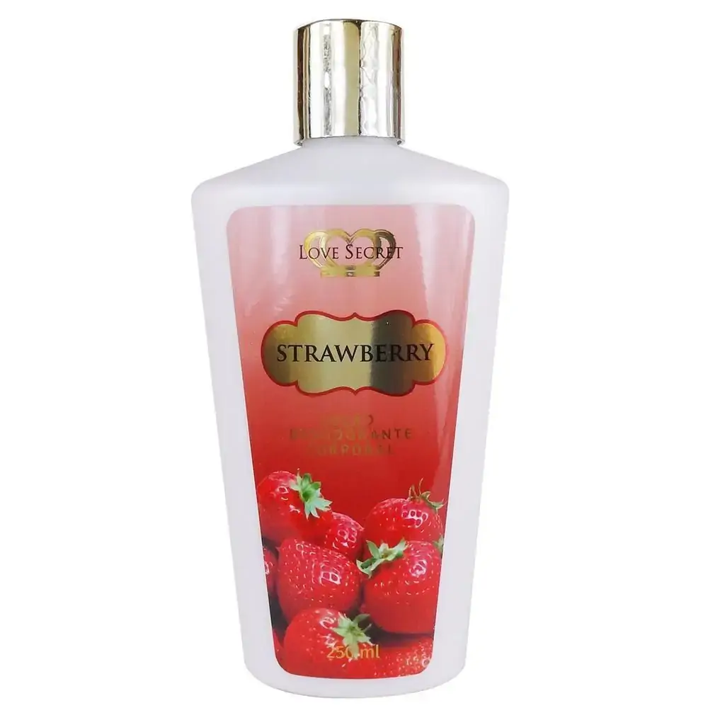 Kb Hidratante Love Secret Strawberry 250ml