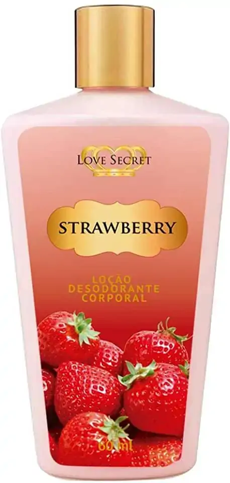 Loção Hidratante Corporal Love Secret Strawberry 60 ml