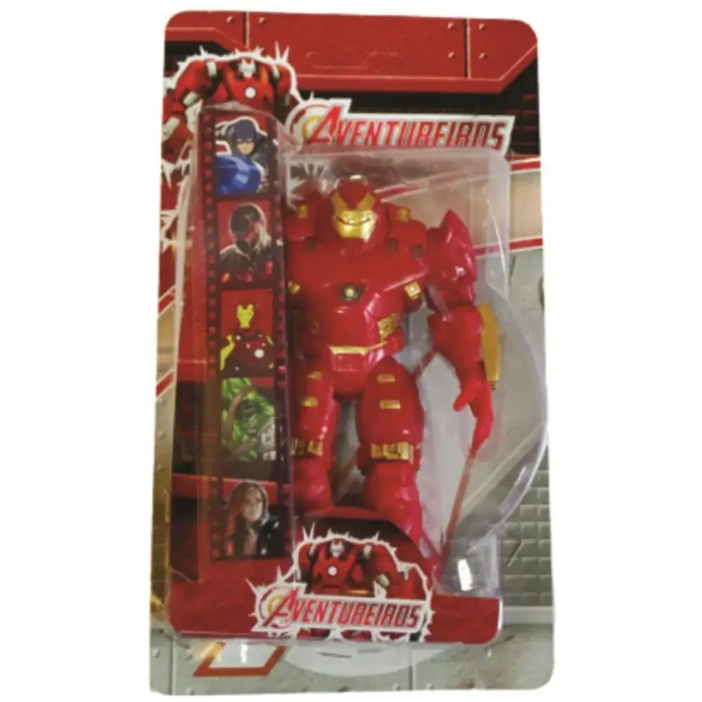 Boneco Aventureiros Hulkbuster Ref.9913 5 Un