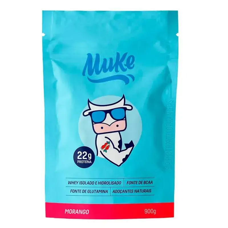 Refil Muke morango 900g - Mais Mu