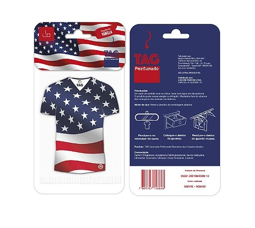 Tag Perfumado Lodore Camiseta Eua