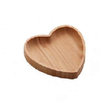Bandeja Bambu Heart 12.5x12.5x1.5cm 1357 Lyor