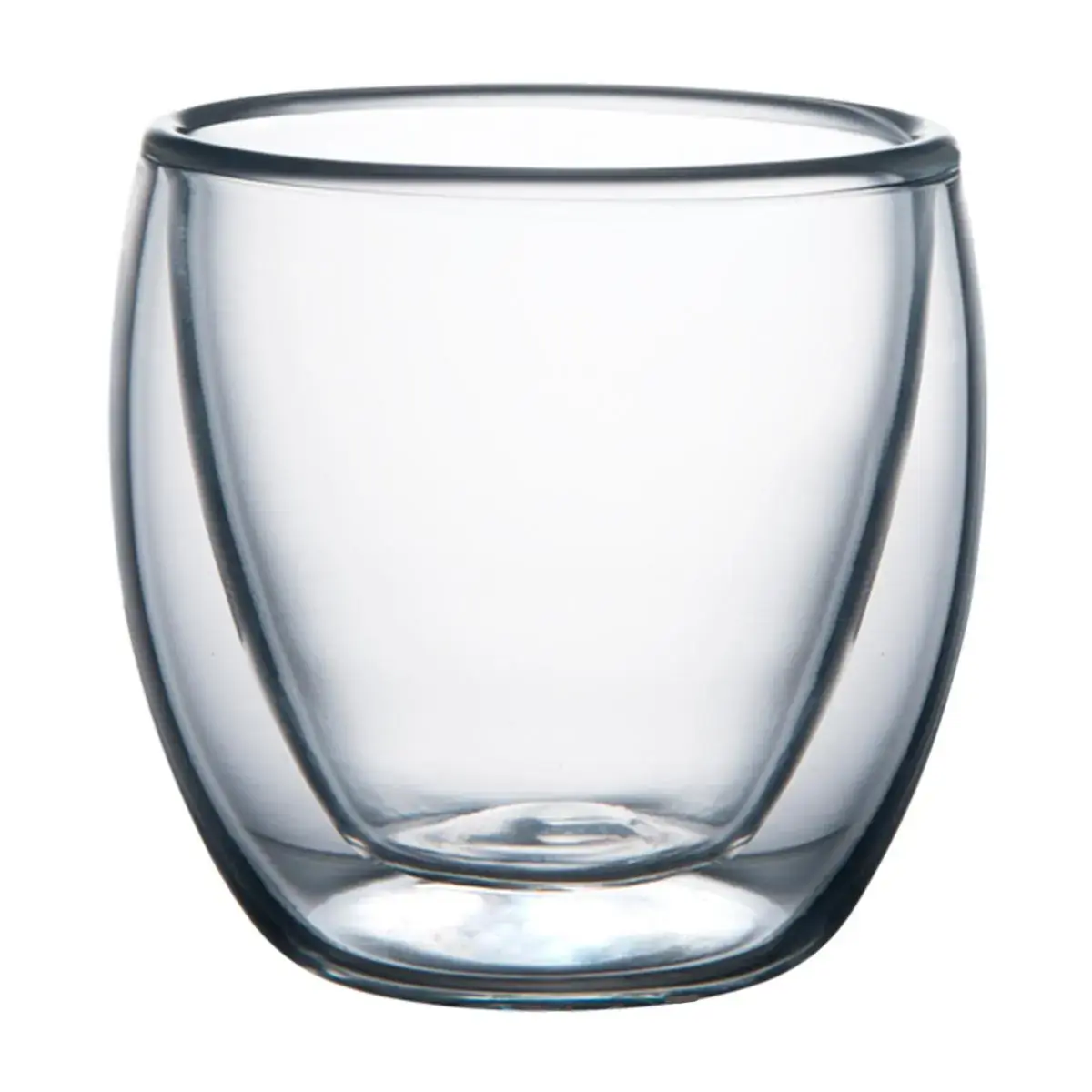 Copo Vidro Transparente 70 ml Lyor