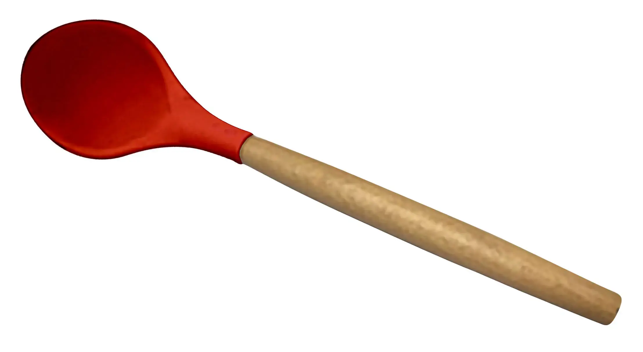 Colher Silicone C/cabo Bambu Charmy Verme 31cm Lyor