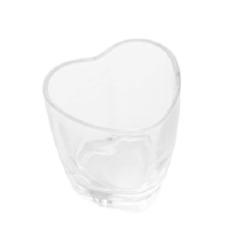 Copo de Vidro Coração para Shot 6x5 Cm, Lyor 1668 - 148365